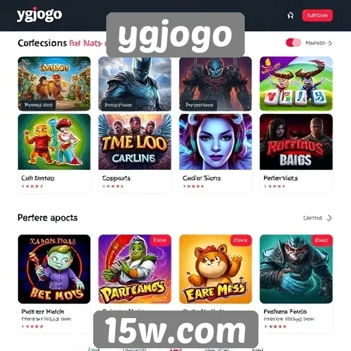 Recursos exclusivos disponíveis em ygjogo